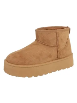 Stiefelette in Camel