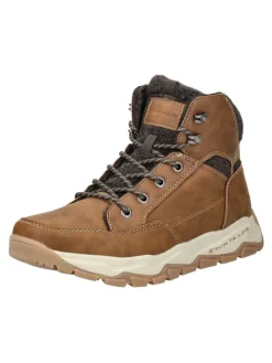 Stiefelette in Cognac