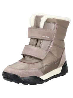 Stiefelette in Dunkelbeige