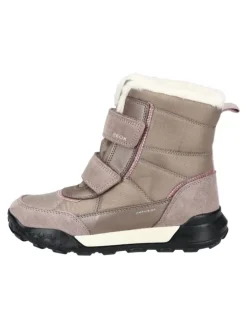 Stiefelette in Dunkelbeige