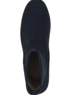 Stiefelette in Dunkelblau