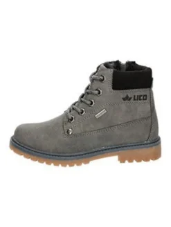 Stiefelette in grau