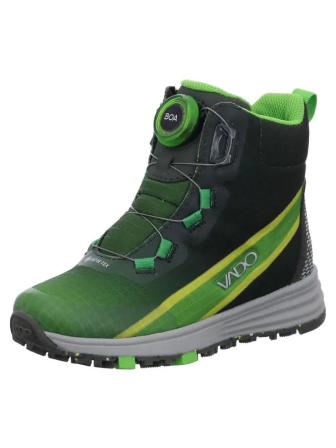 Stiefelette in Grün