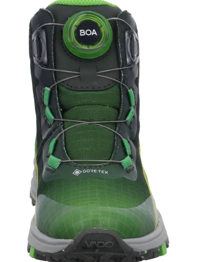 Stiefelette in Grün