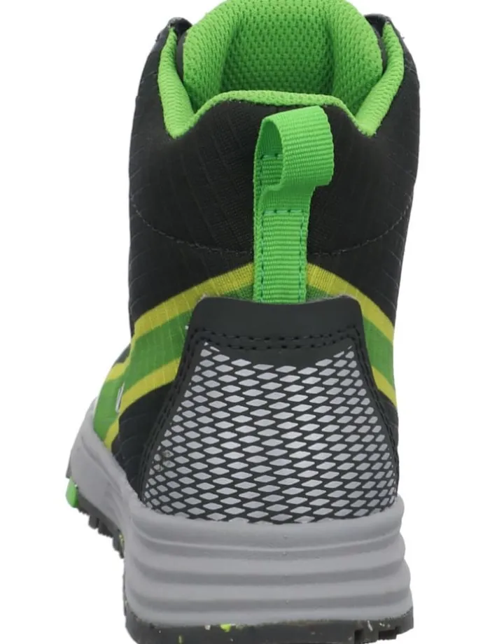 Stiefelette in Grün