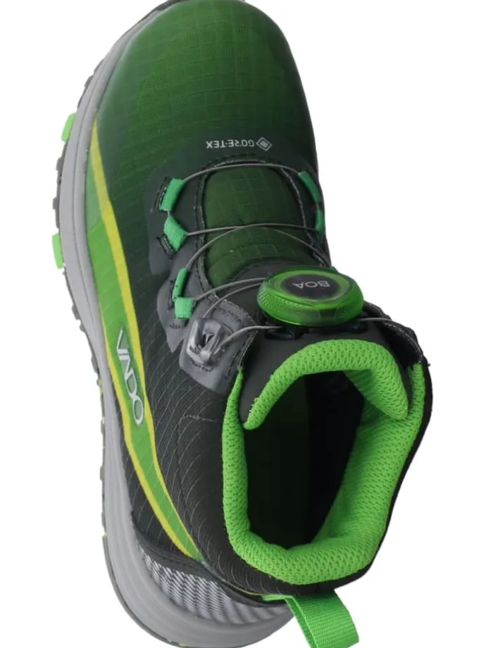 Stiefelette in Grün