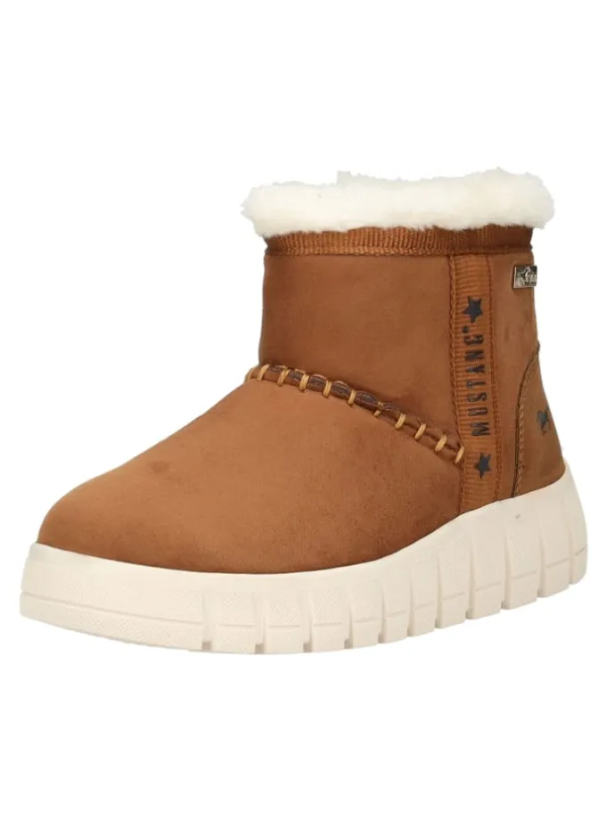 Stiefelette in Hazel