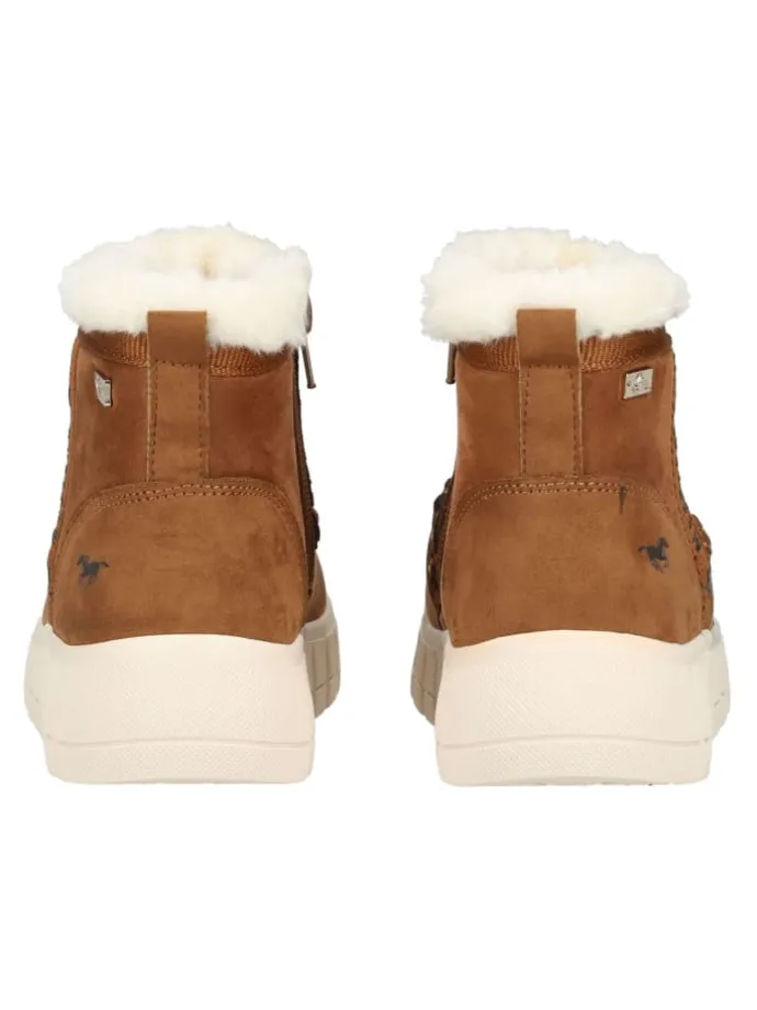 Stiefelette in Hazel