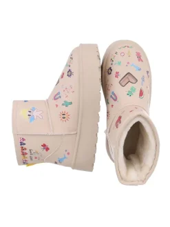 Stiefelette in Hellbraun