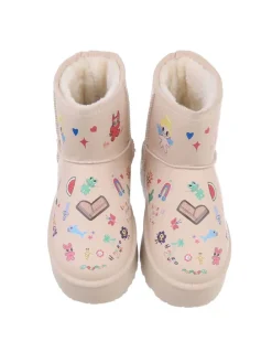 Stiefelette in Hellbraun