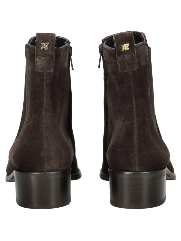 Stiefelette in Mocca