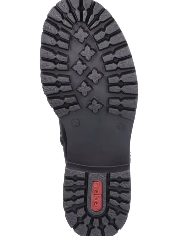 Stiefelette in Schwarz