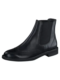 Stiefelette in Schwarz