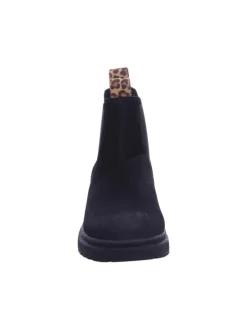 Stiefelette in schwarz