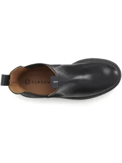 Stiefelette in schwarz