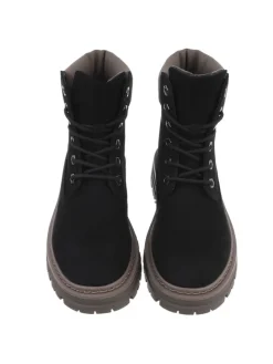 Stiefelette in Schwarz