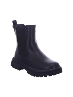 Stiefelette in schwarz