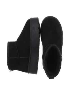 Stiefelette in Schwarz