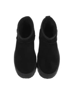 Stiefelette in Schwarz