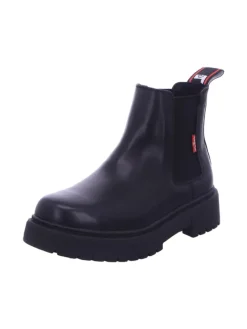 Stiefelette in schwarz
