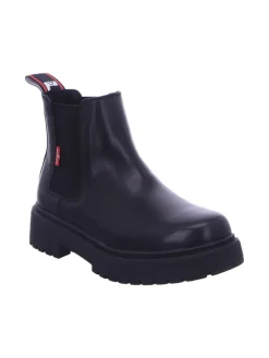 Stiefelette in schwarz
