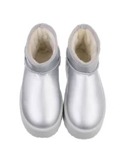 Stiefelette in Silber