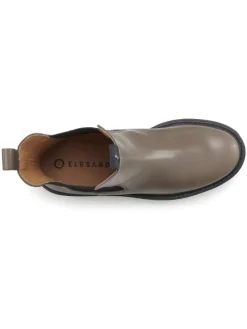 Stiefelette in taupe