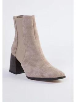 Stiefeletten in Beige