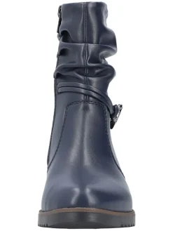 Stiefeletten in Dunkelblau