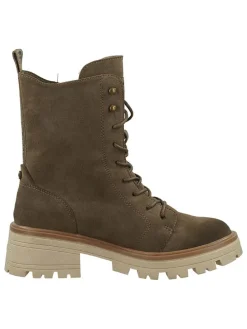 Stiefeletten in Khaki