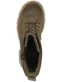 Stiefeletten in Khaki