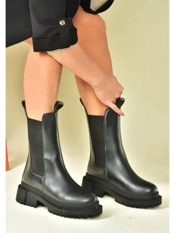 Stiefeletten in Schwarz