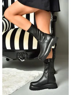 Stiefeletten in Schwarz