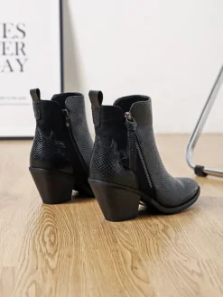 Stiefeletten in Schwarz