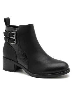 Stiefeletten in Schwarz