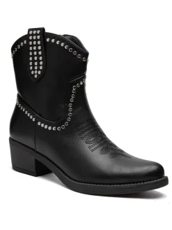 Stiefeletten in Schwarz