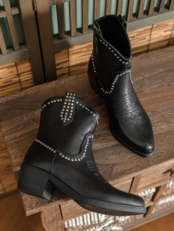 Stiefeletten in Schwarz