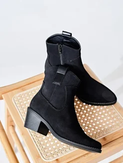 Stiefeletten in Schwarz