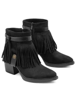 Stiefeletten in Schwarz