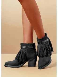 Stiefeletten in Schwarz