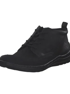 Stiefeletten in schwarz/schwarz/schwarz