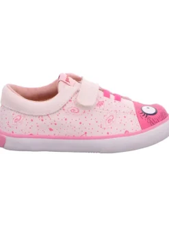 Stoffslipper in rosa