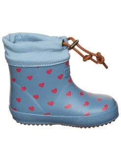 Thermo-Gummistiefel in Hellblau