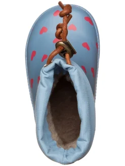 Thermo-Gummistiefel in Hellblau