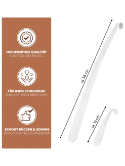2tlg-Set Schuhlöffel