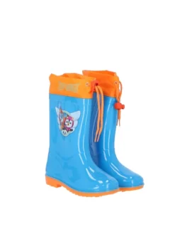 Topwings Wasserdichte Regenstiefel Outdoor Gummistiefel für Kinder in Blau