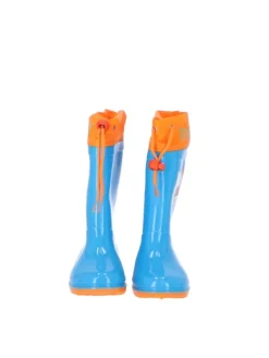 Topwings Wasserdichte Regenstiefel Outdoor Gummistiefel für Kinder in Blau