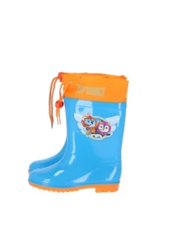 Topwings Wasserdichte Regenstiefel Outdoor Gummistiefel für Kinder in Blau