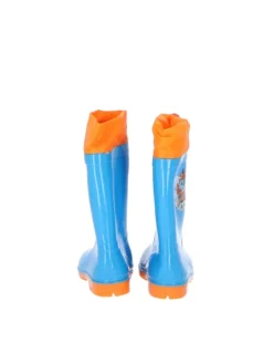 Topwings Wasserdichte Regenstiefel Outdoor Gummistiefel für Kinder in Blau