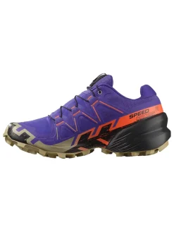 Trailrunningschuhe "Speedcross 6" in Lila/ Orange/ Khaki